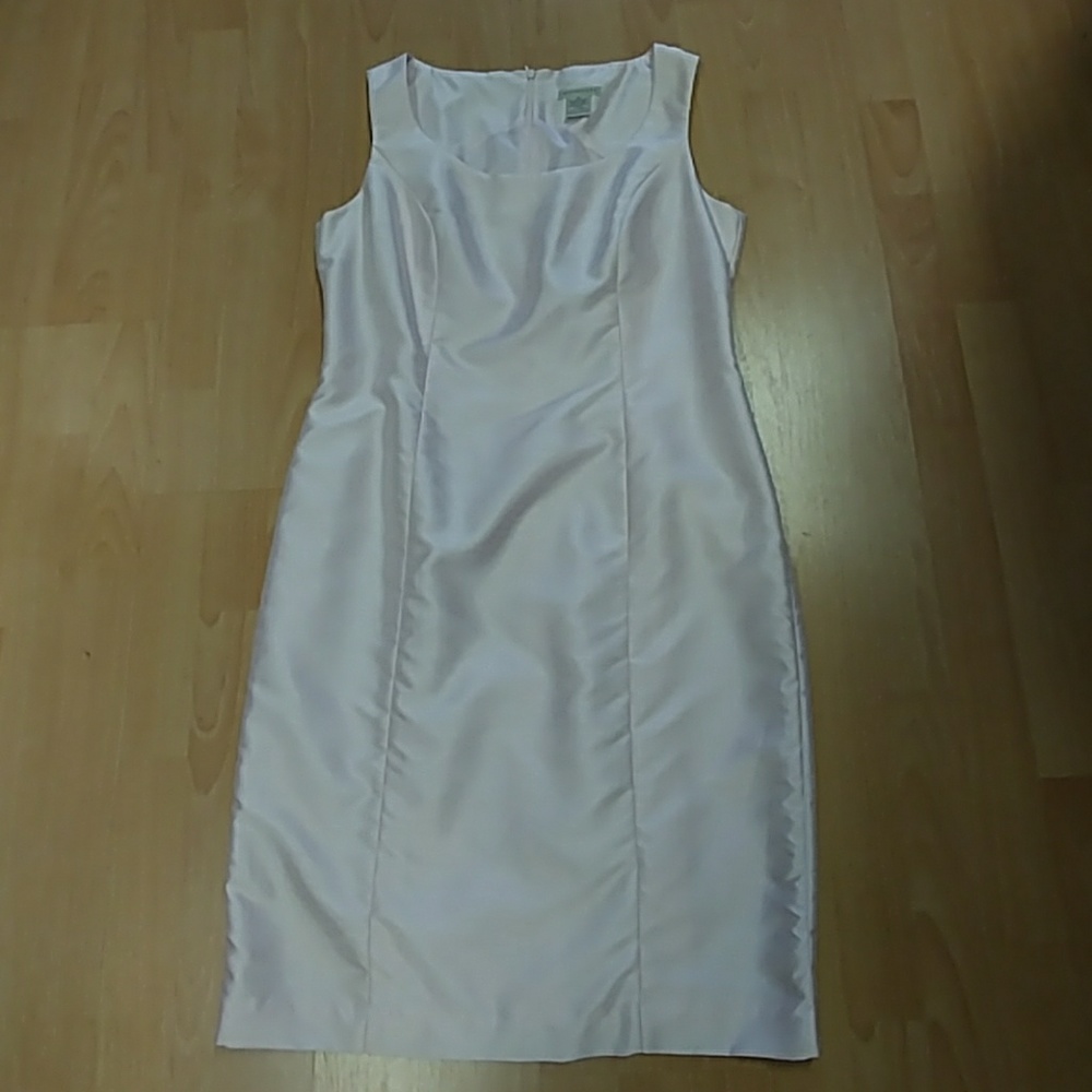 Apostrophe A line Shantung Sheath Dress